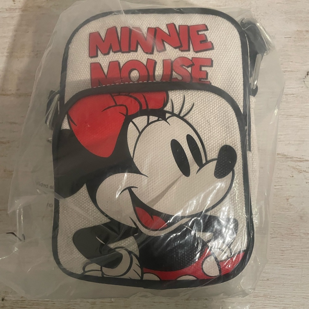 Primark Minnie Mouse Red and Black Crossbody Bag - Picture 4 of 4
